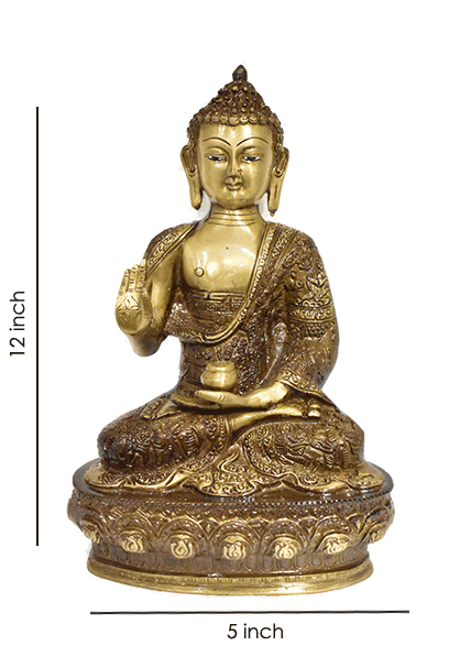 Buddha Jeevan Charitra Inch Panchdhatu Murti Buddha Jeevan Charitra Inch Panchdhatu Murti