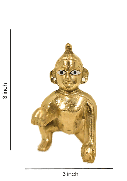 Laddu Gopal Inch Panchdhatu Murti