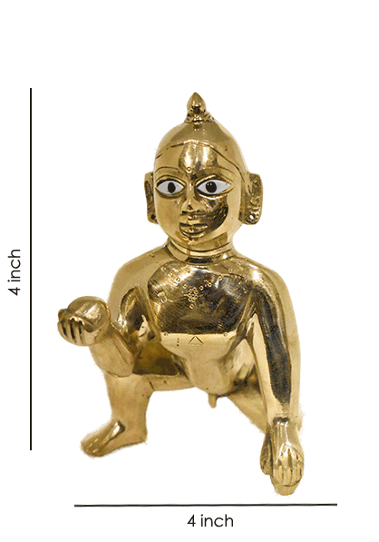 Laddu Gopal Inch Panchdhatu Murti