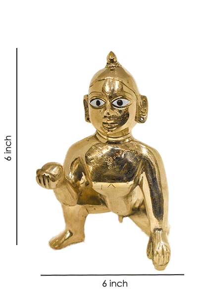 Laddu Gopal Inch Panchdhatu Murti