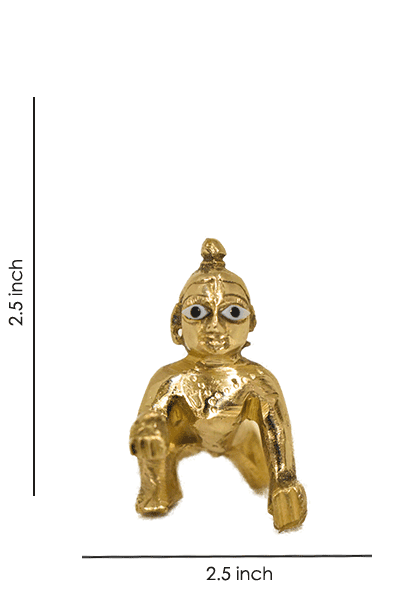 Laddu Gopal Inch Panchdhatu Murti Laddu Gopal Inch Panchdhatu Murti