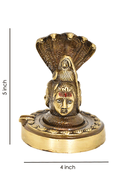 Maha Jyotriling Shivling Inch Panchdhatu Murti