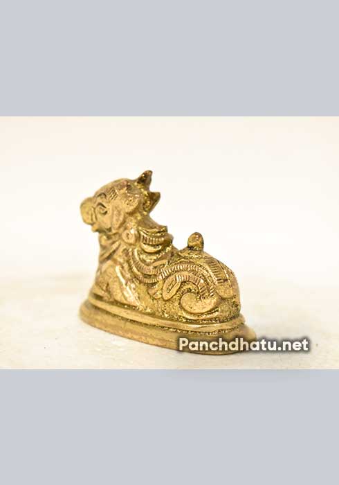 Nandi Maharaj Sides Panchdhatu Murti