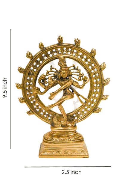Natraj Inch Panchdhatu Murti