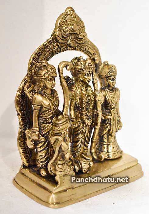 Ram Darbar Center Panchdhatu Murti