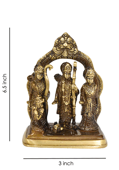 Ram Darbar Inch Panchdhatu Murti