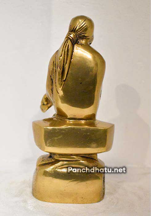 Sai Baba Back Panchdhatu Murti