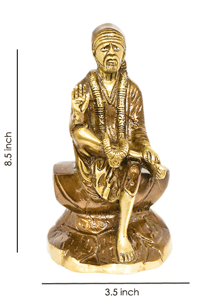 Sai Baba Panchdhatu Murti Sai Baba Panchdhatu Murti