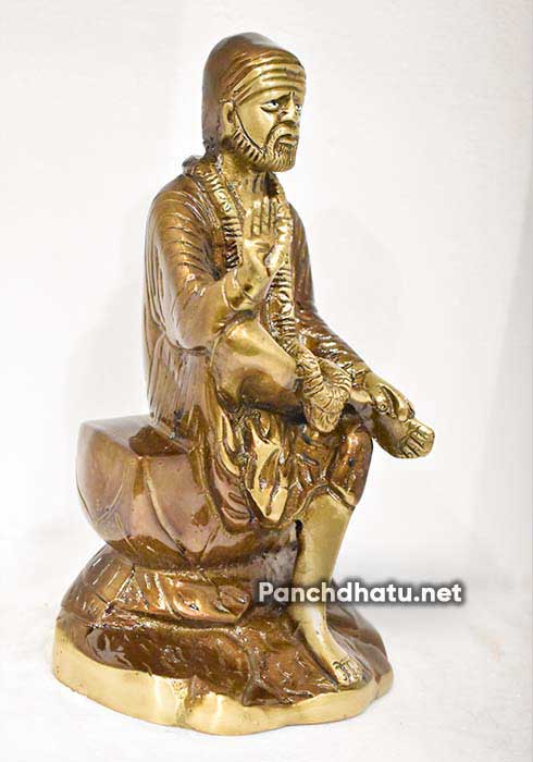 Sai Baba Right Panchdhatu Murti