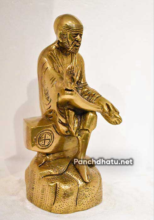 Sai Baba Right Panchdhatu Murti