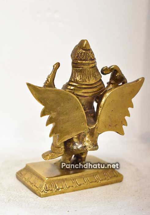 Shani Maharaj Side Panchdhatu Murti