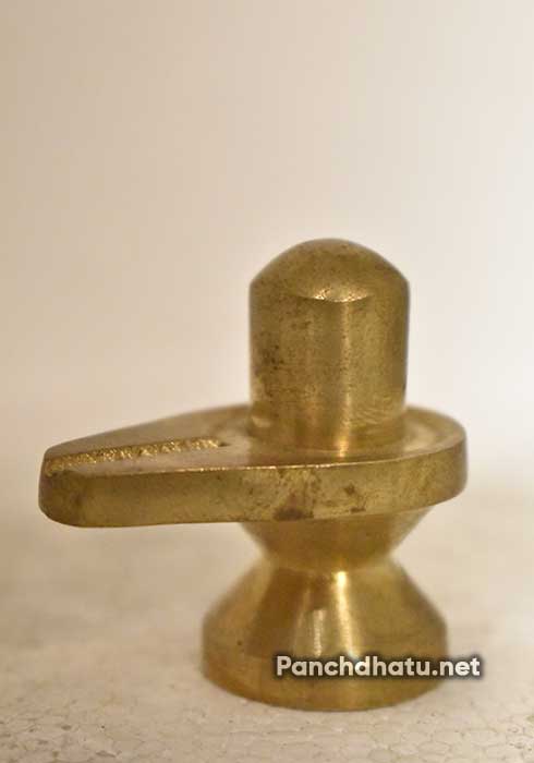 Shivling Left Panchdhatu Murti
